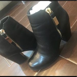 Black Heeled Booties